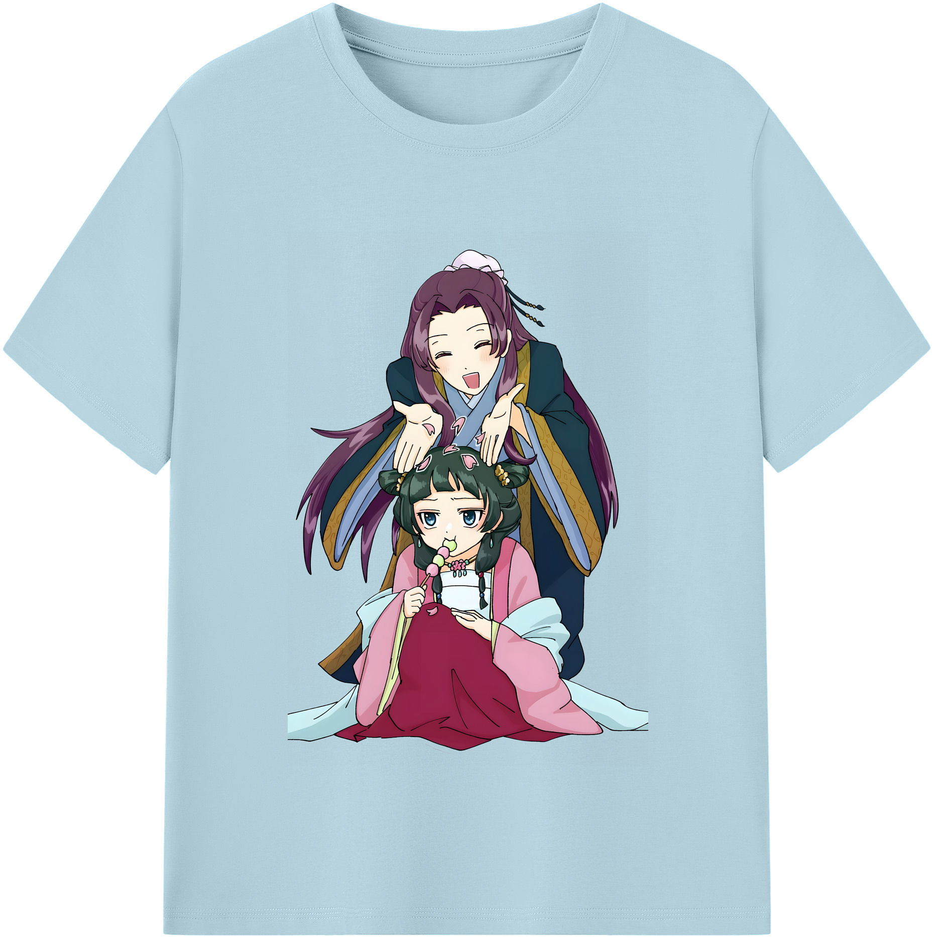 （画像用） 薬屋のひとりごと The Apothecary Diaries 綿100％半袖Tシャツ（フロントプリント）